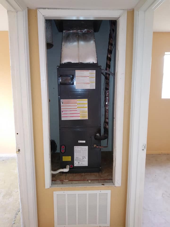 Air handler installation — Fair Air Heating & Cooling
